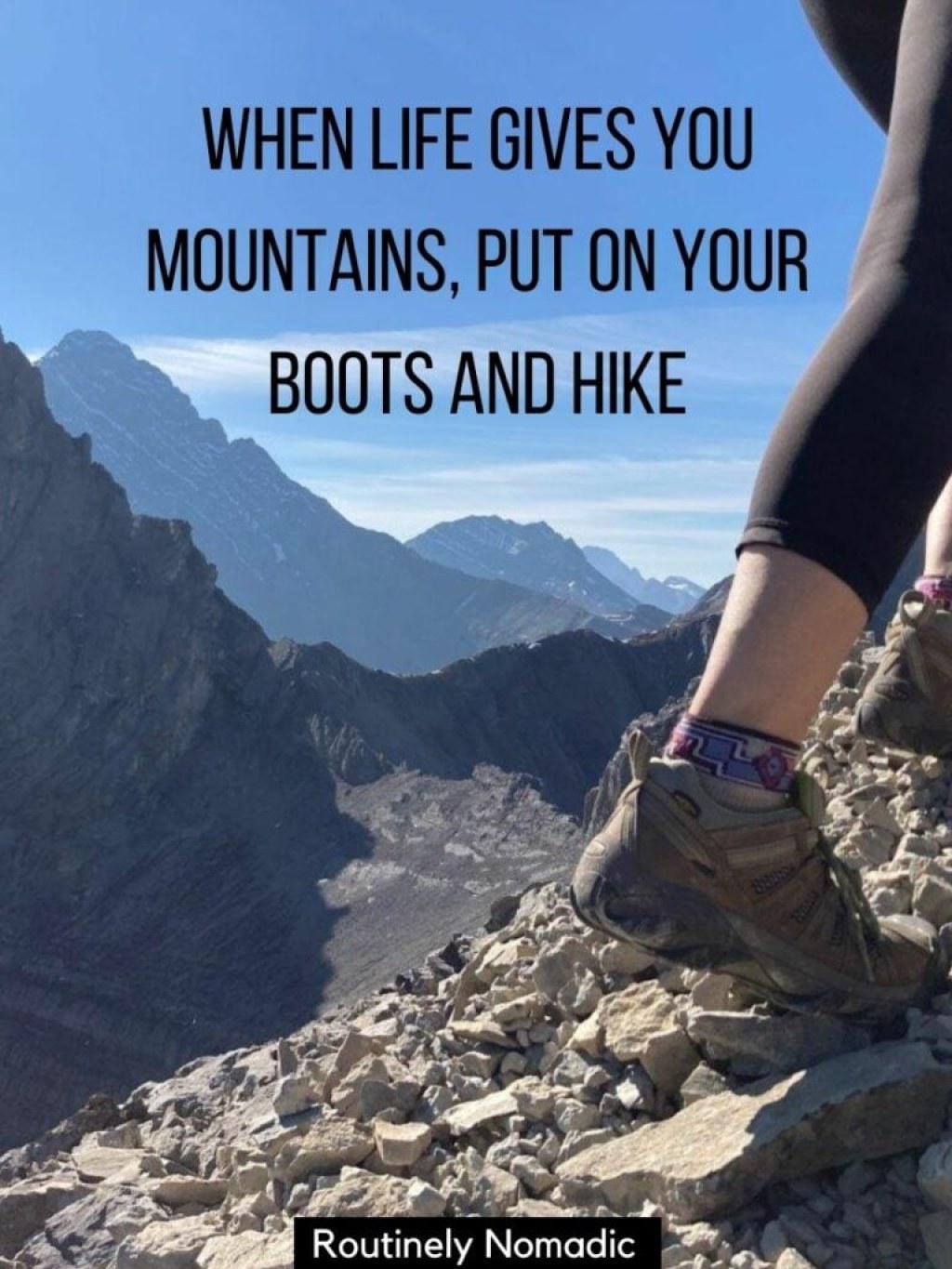 hiking gear quotes - Hiking Quotes: + Amazing Trail Quotes for   Routinely Nomadic